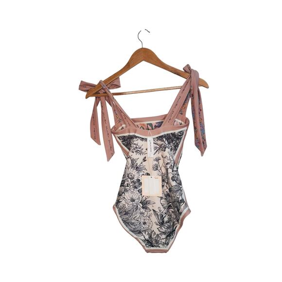 Visual Mood Reversible One Piece Swimsuit Women’s Small NWT – Tropical Print - Picture 15 of 16